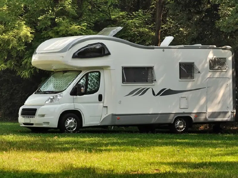 Camping car - Guillac - Josselin - Morbihan - Bretagne