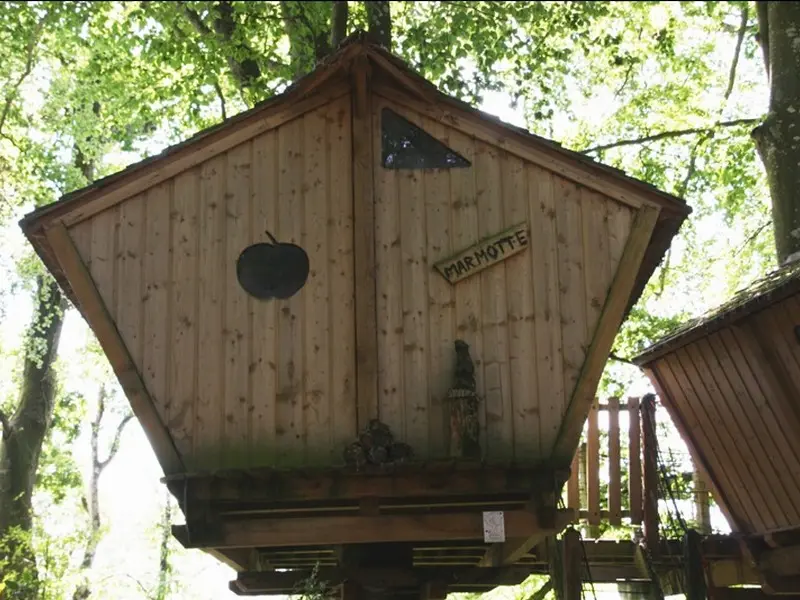 Cabanes perchées du Domaine du Roc - Hébergements insolite - Le Roc Saint-André - Val d'Oust - Morbihan - Bretagne