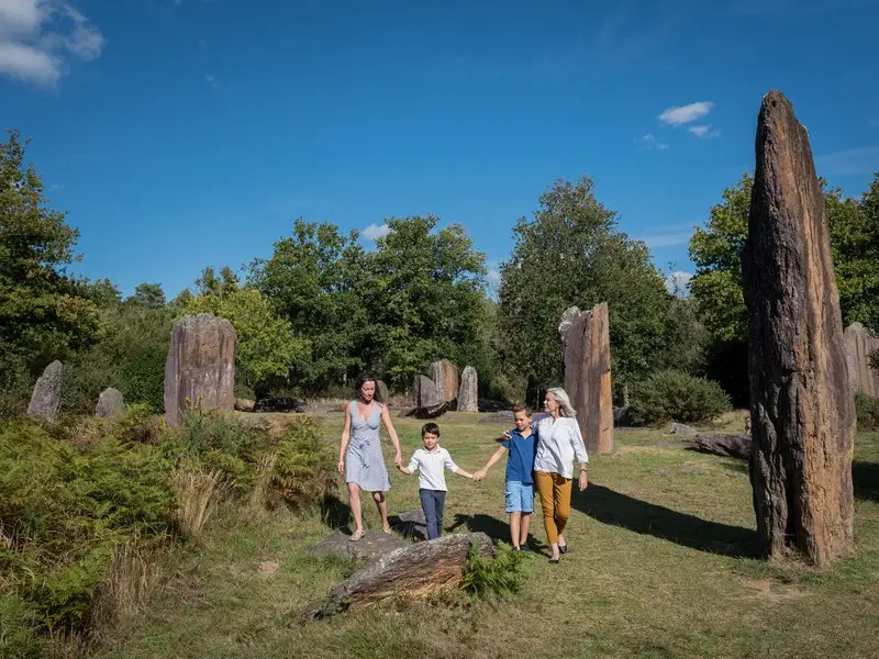 Menhirs de Monteneuf-Brocéliande-Bretagne