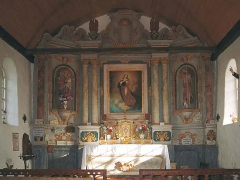 St Congard Retable chapelle de Quemper