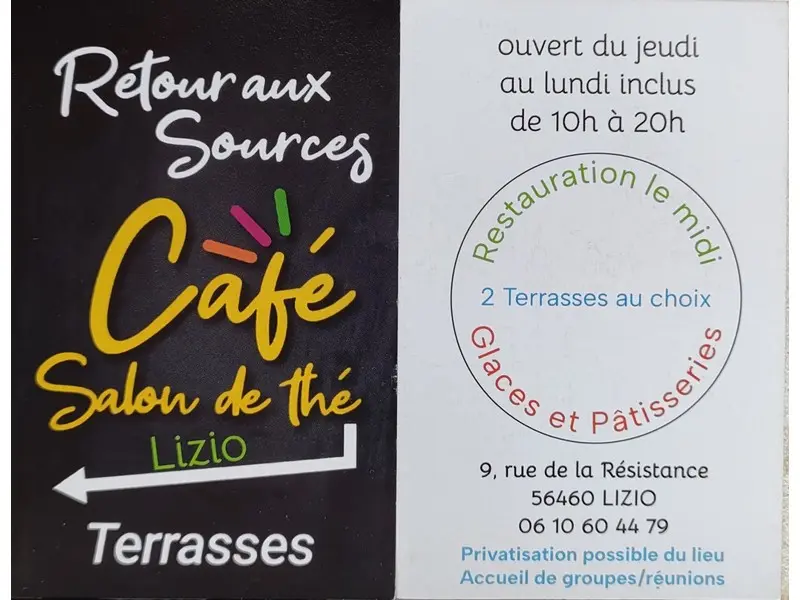 carte de visite Retour Aux Sources