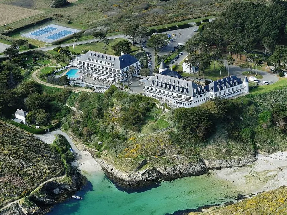 Hotel Castel clara - Vue aérienne - Belle ile morbihan bretagne sud