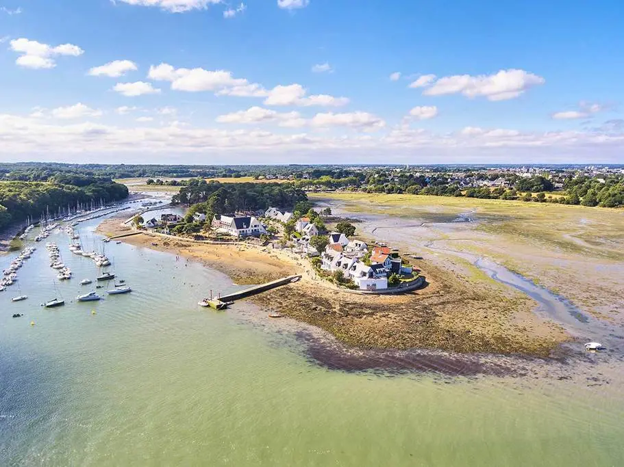 Plage de Conleau-Vannes-Golfe-du-Morbihan-Bretagne sud