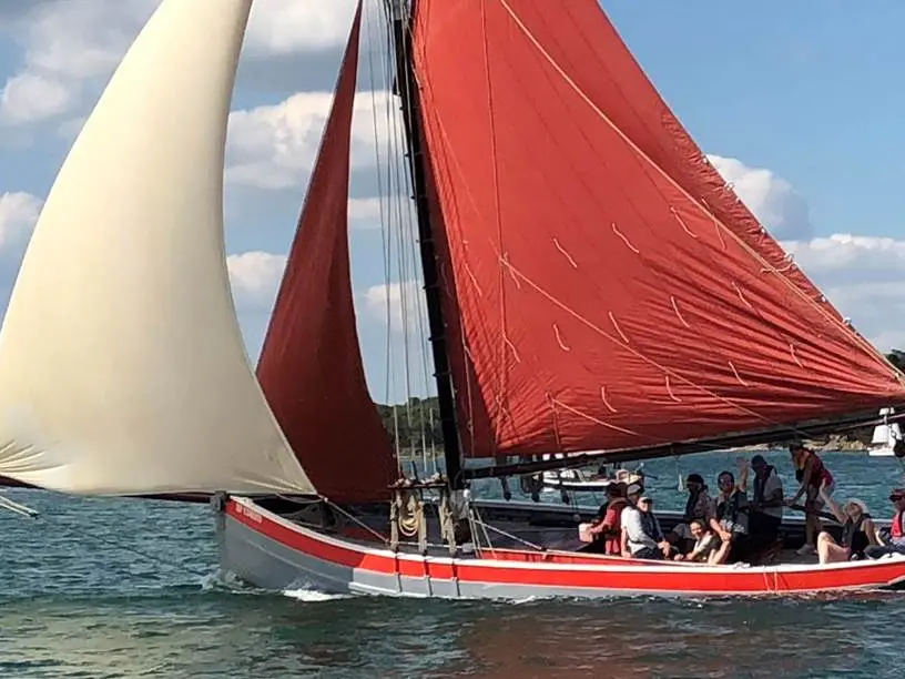 Navigation en rivière d' Auray.