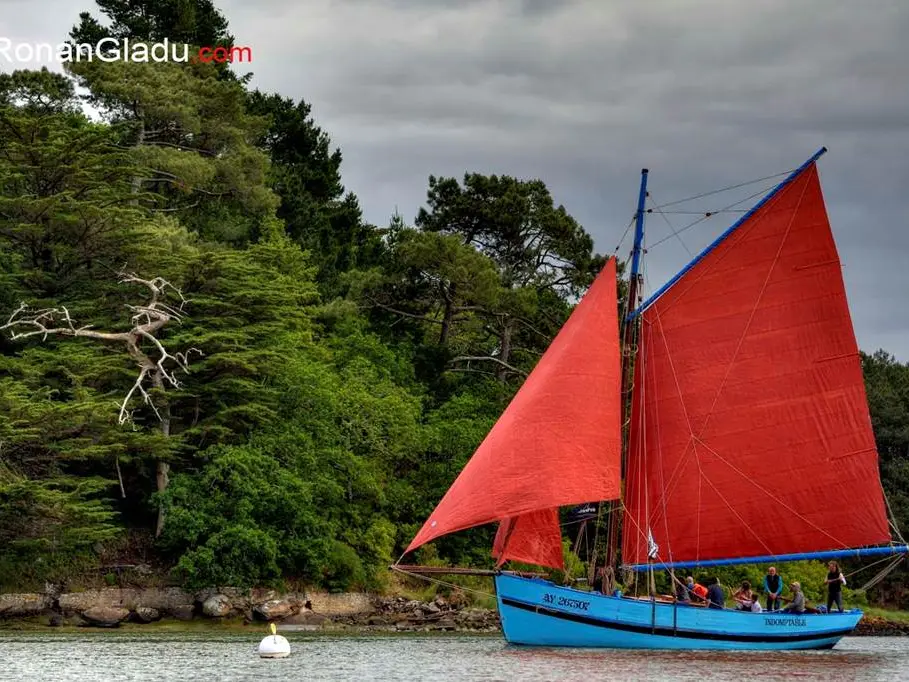 L'Indomptable Bateau du Patrimoine-Auray-Morbihan Bretagne Sud