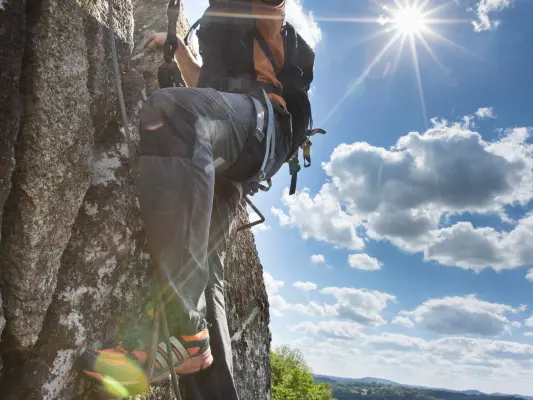 Via Ferrata Saillant 1