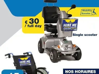 Lourdes Locations Mobilityscooter