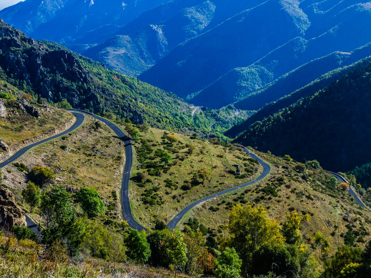 Lacets du Col de Mantet