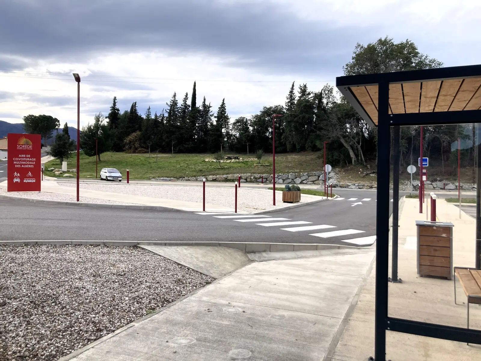 aire multimodale des albères 1600 px Mairie de Sorède