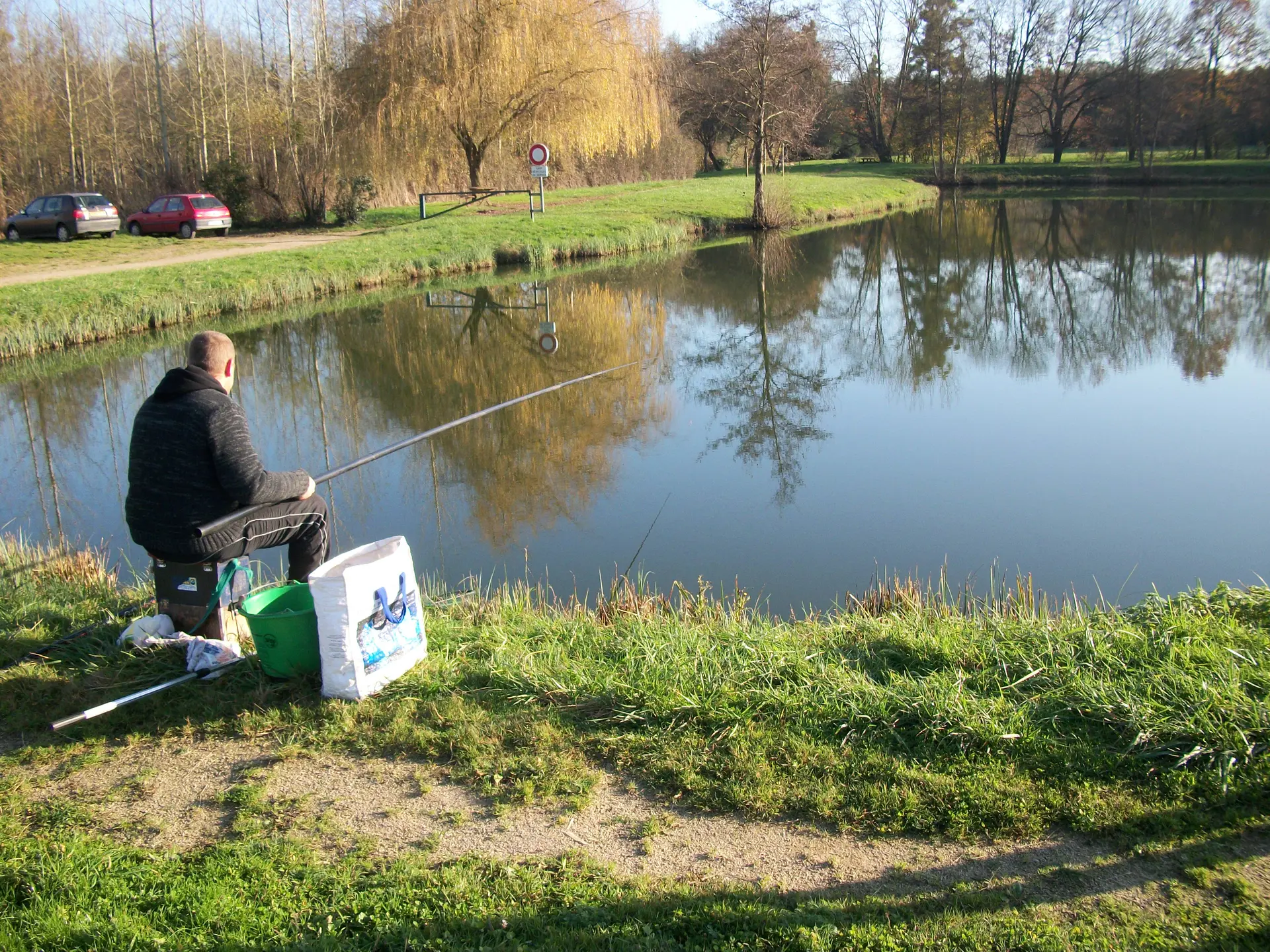 Pêcheur au coup au Vivier 1