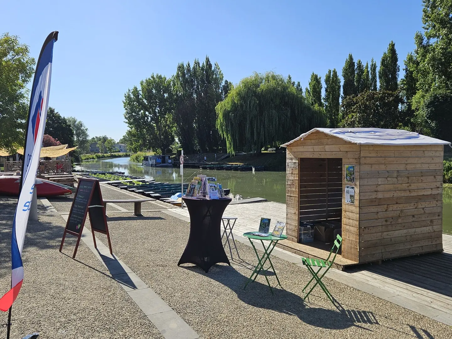Point d'accueil touristique Damvix Vendée Marais Poitevin