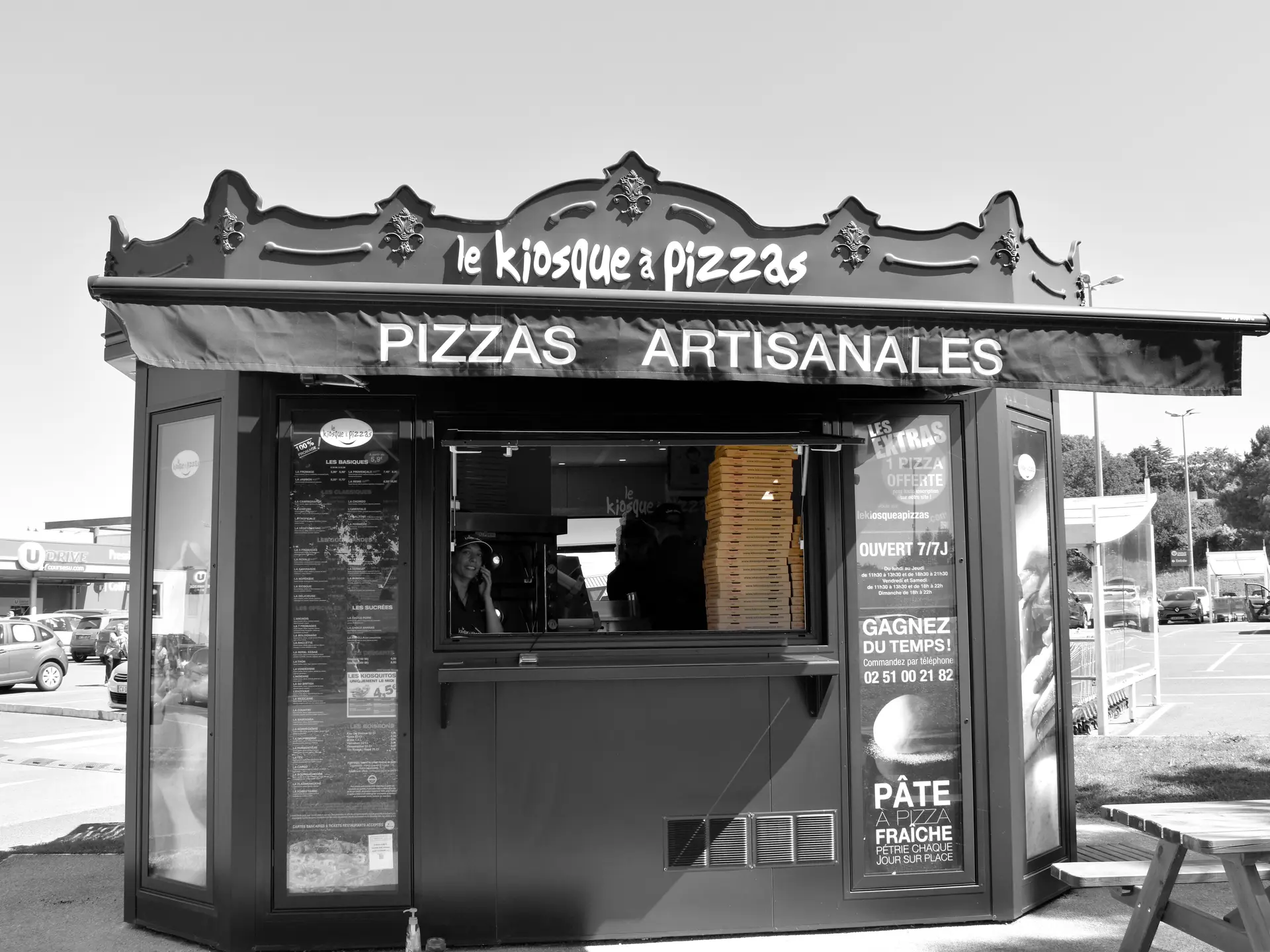 kiosque à Pizzas