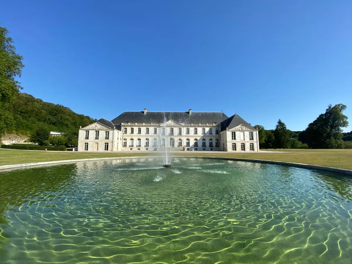 Abbaye du Valasse Vue fontaine élargie Gruchet le Valasse ©Caux Seine Tourisme (1)
