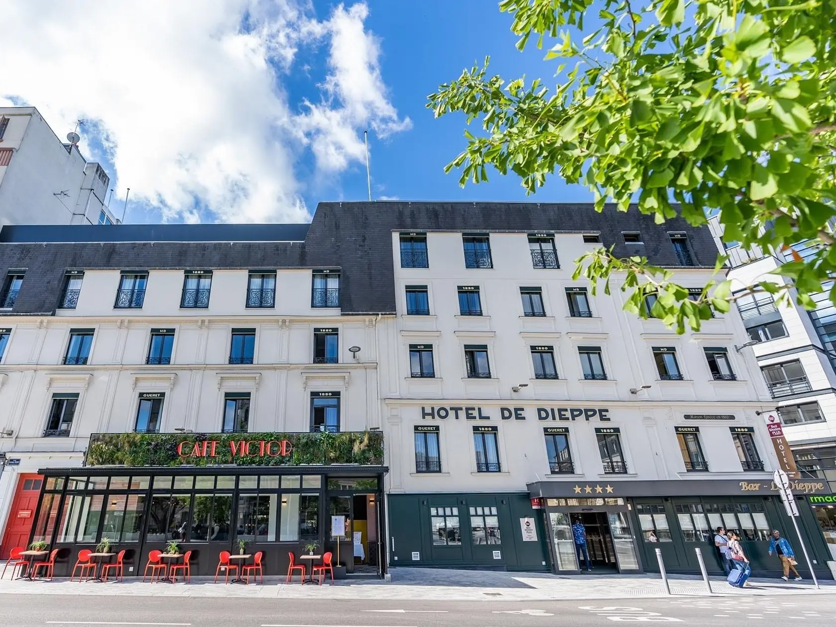 FACADE HOTEL DE DIEPPE
