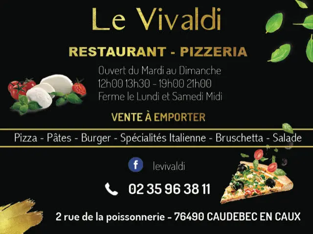 carte de fidélité restaurant le Vilvaldi Caudebec en Caux Rives en Seine