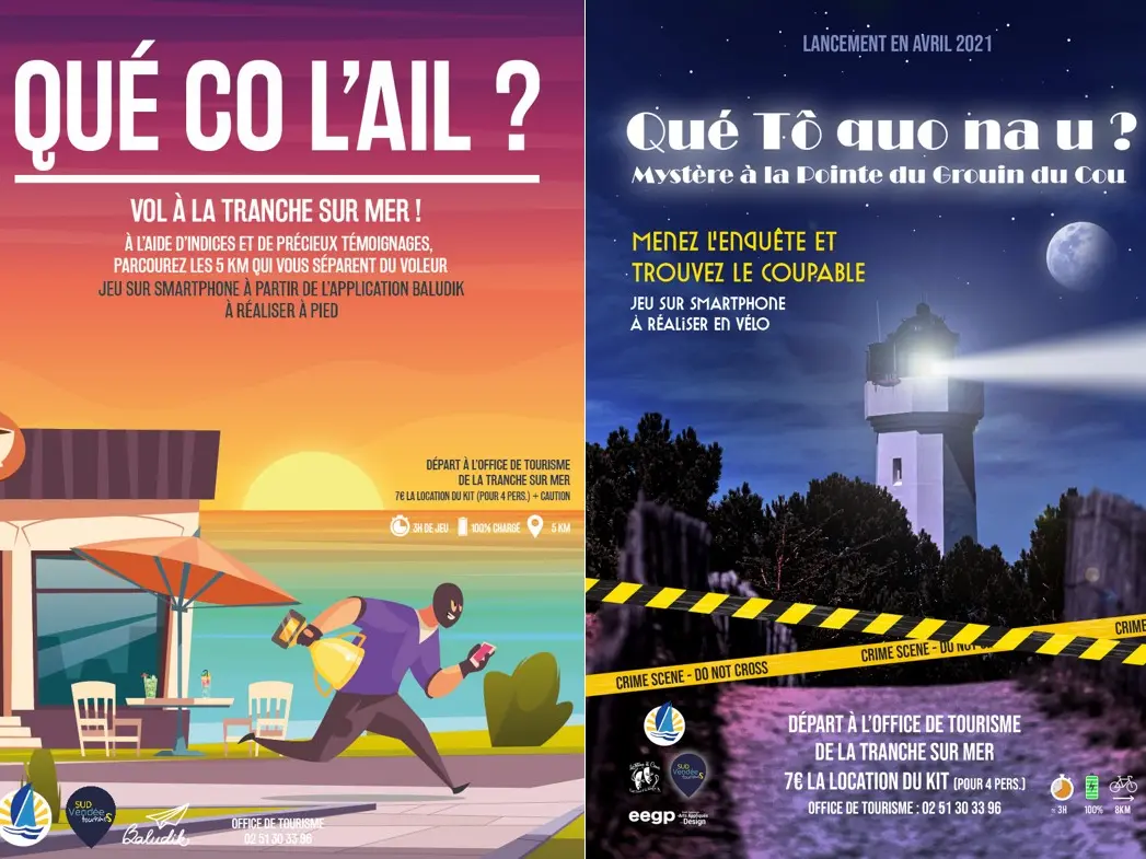 affiche que co que to paysage