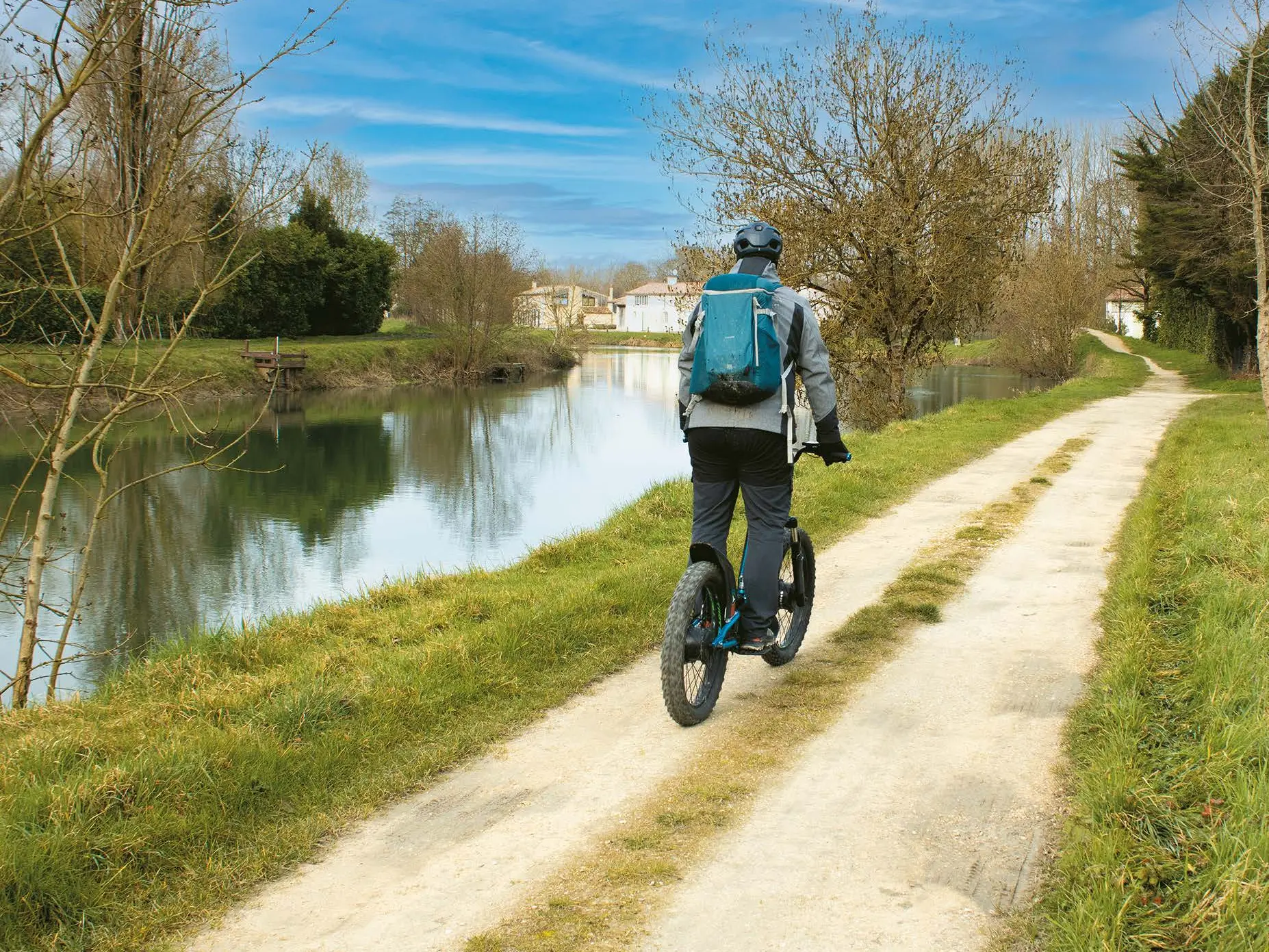 balade en trottinette électrique Mogette et Trottinette dans le Marais Poitevin 85-1