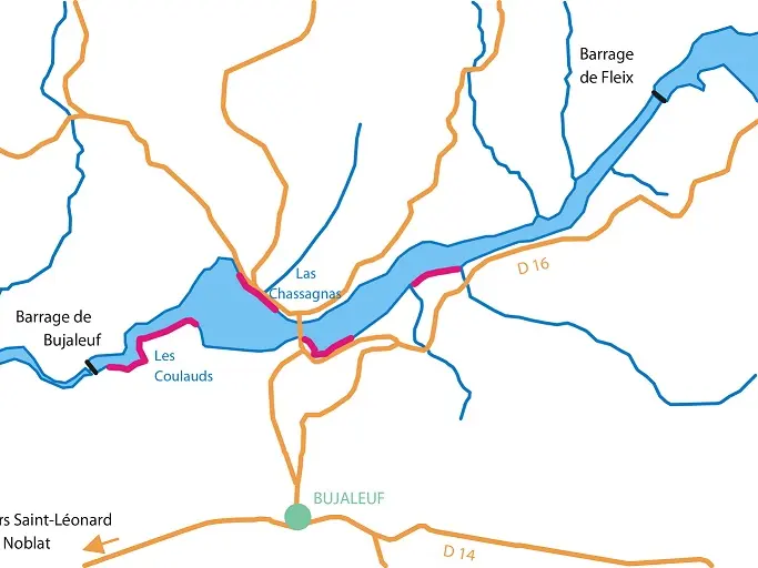 Parcours  Pêche à la Carpe de Nuit_1