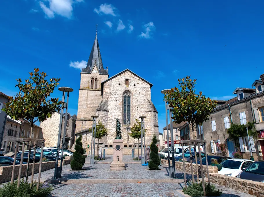 Fontaine du Dr Ballet devant la mairie