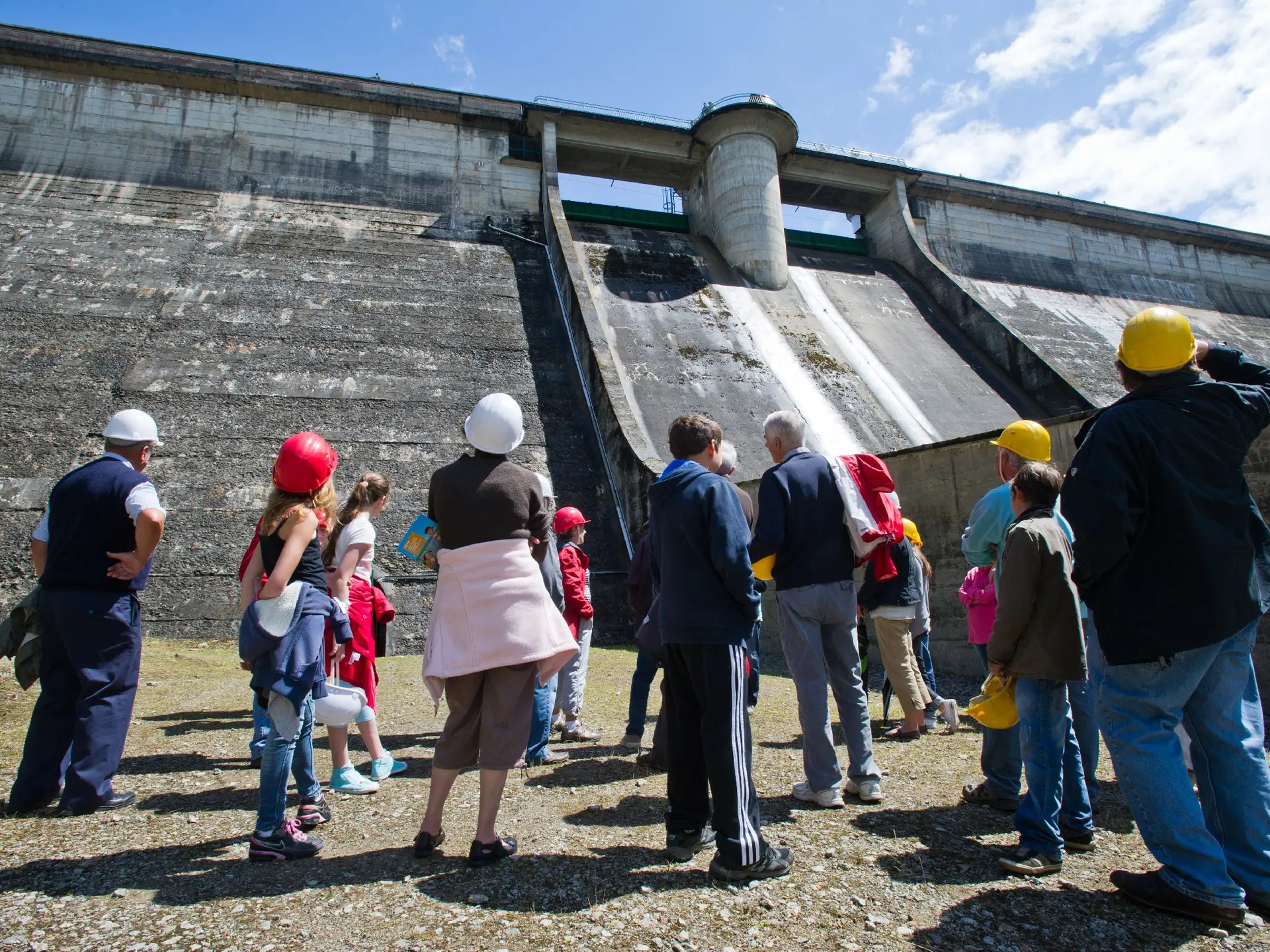 Visite du Barrage