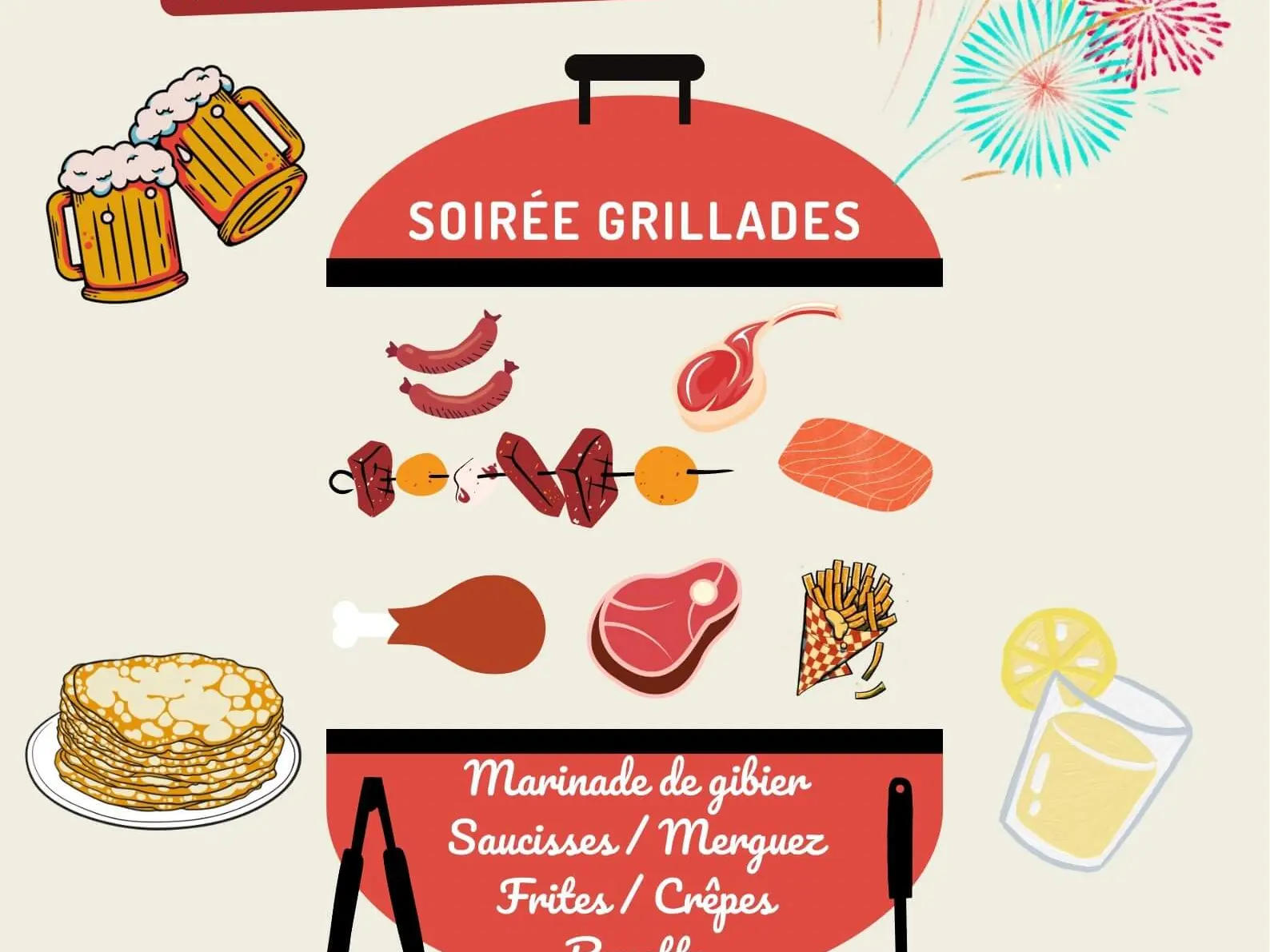 Soirée Grillades RANCON - 5 septembre 2026