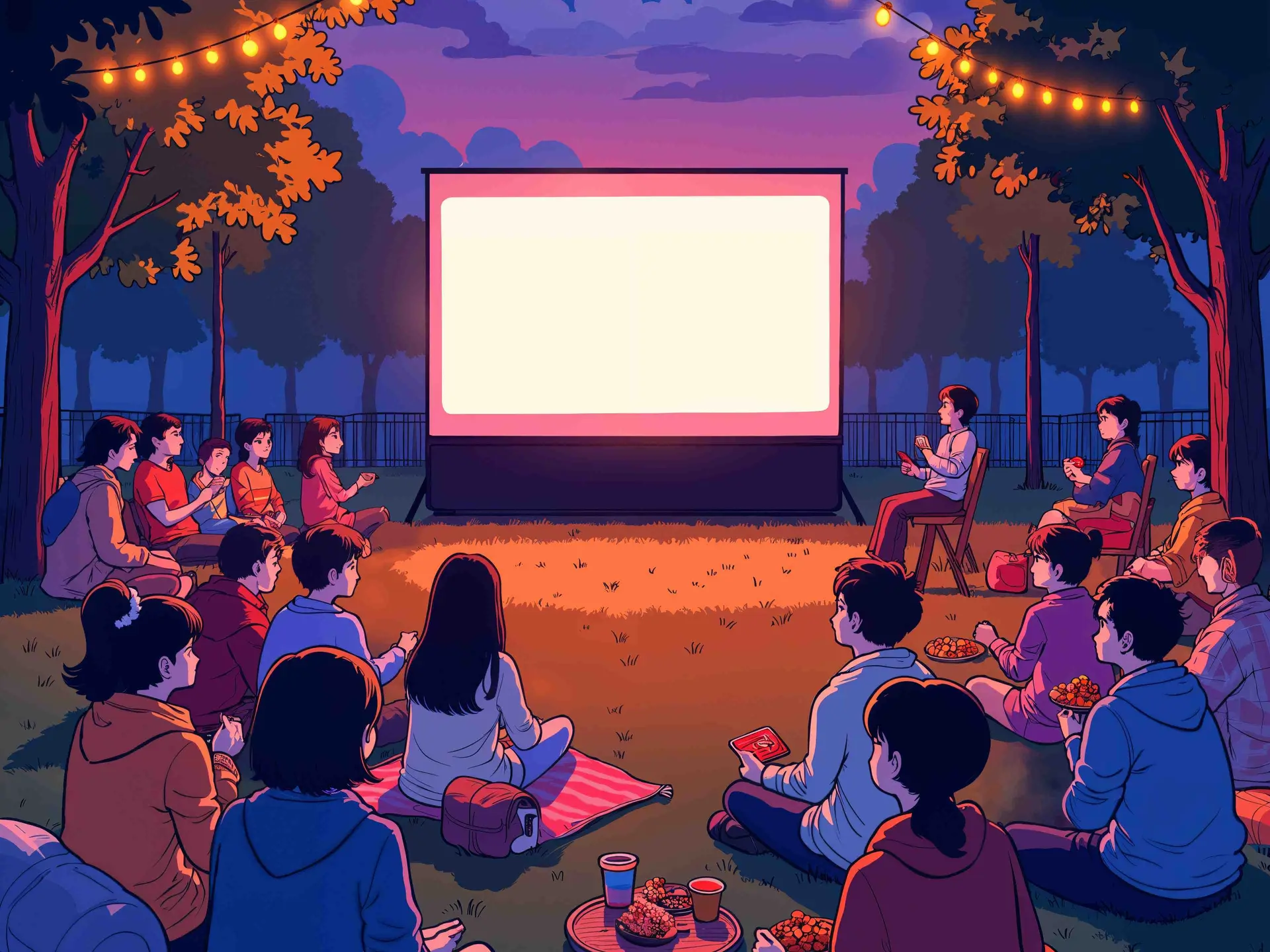 ciné plein air