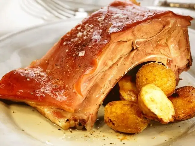 Cochon à la broche