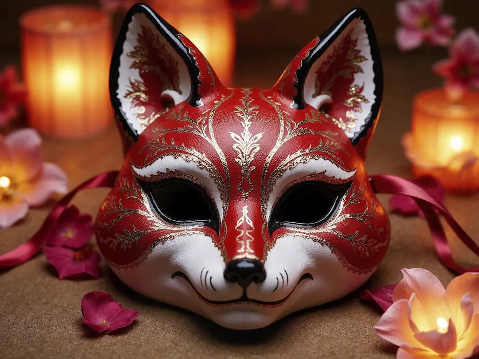 masque Kitsune