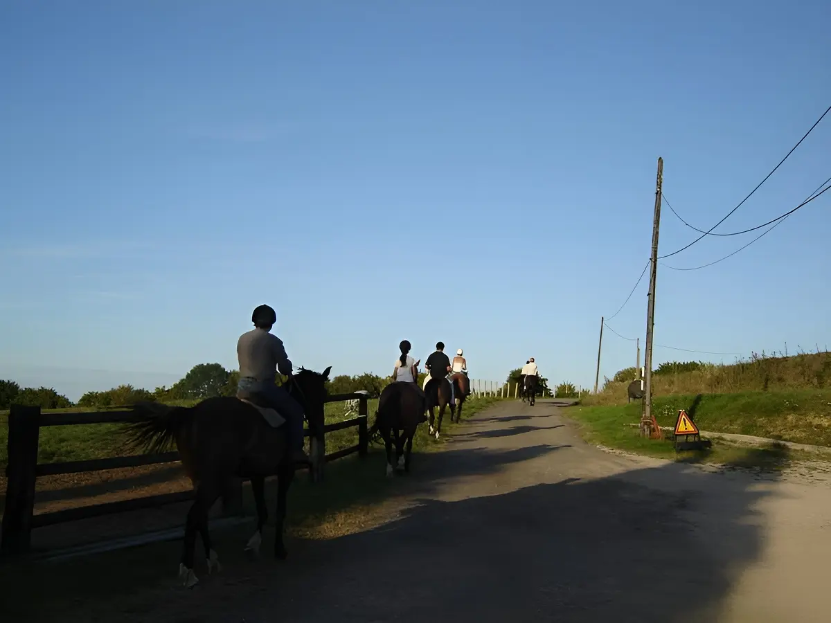 Balade cheval devalparc livarot