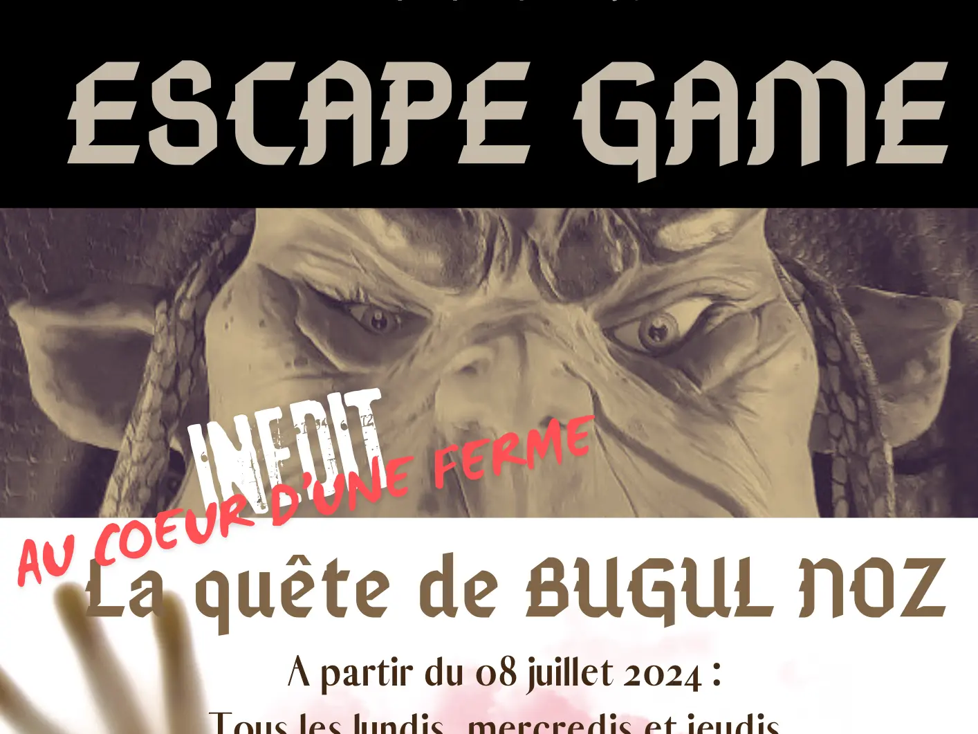 Affiche Escape Game