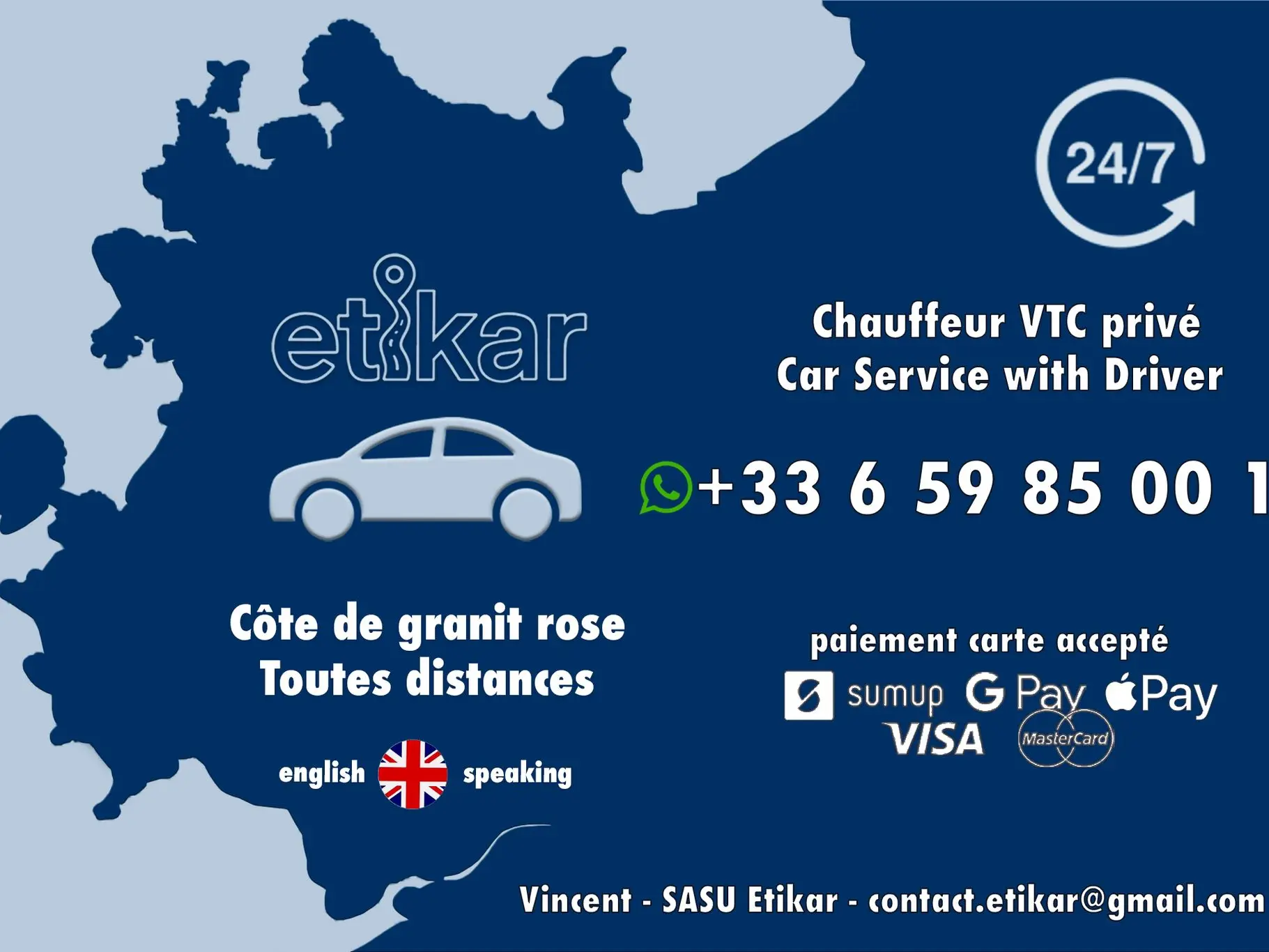 Encart brochure etikar Vincent HENEMAN