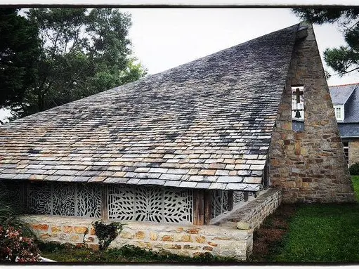 Chapelle privée - La porte ouverte - Loctudy Pays Bigouden Sud