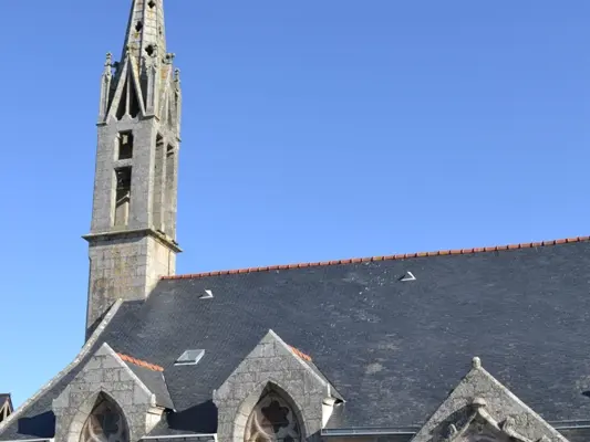Eglise Ile Tudy pays bigouden finistère bretagne