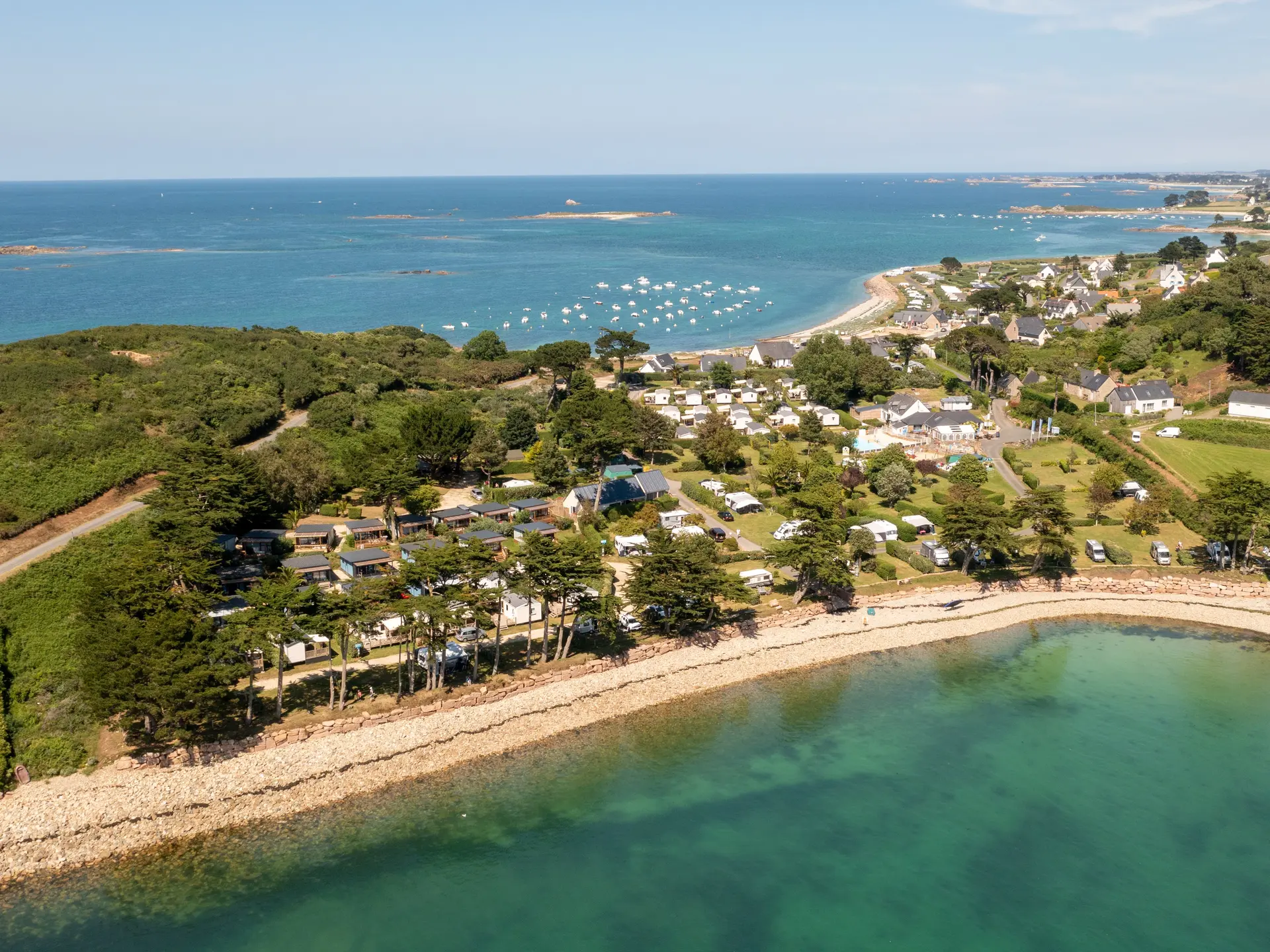 RCN Port L'Epine Camping vu du ciel