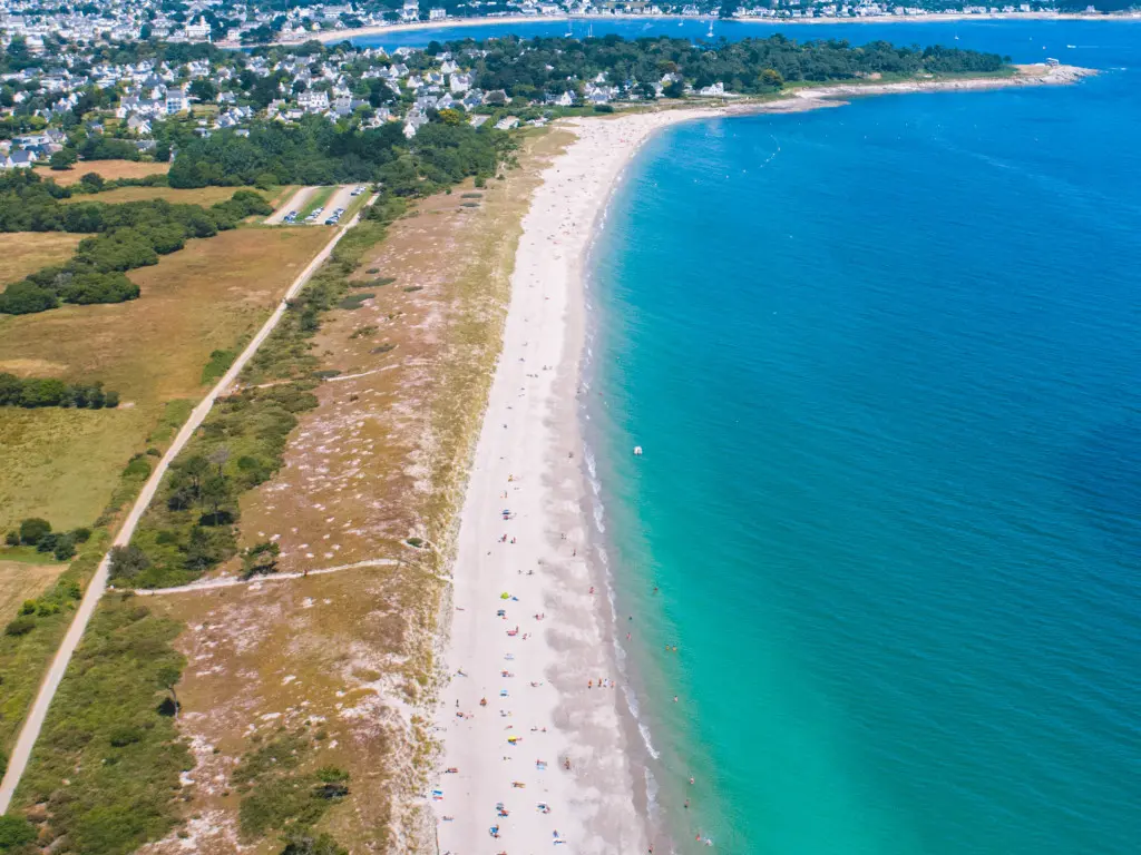 Plage Kermor - Combrit -paysbigouden sud