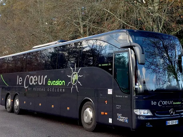 Le coeur bus et cars - Combrit - Pays Bigouden - Bigoudenjoy