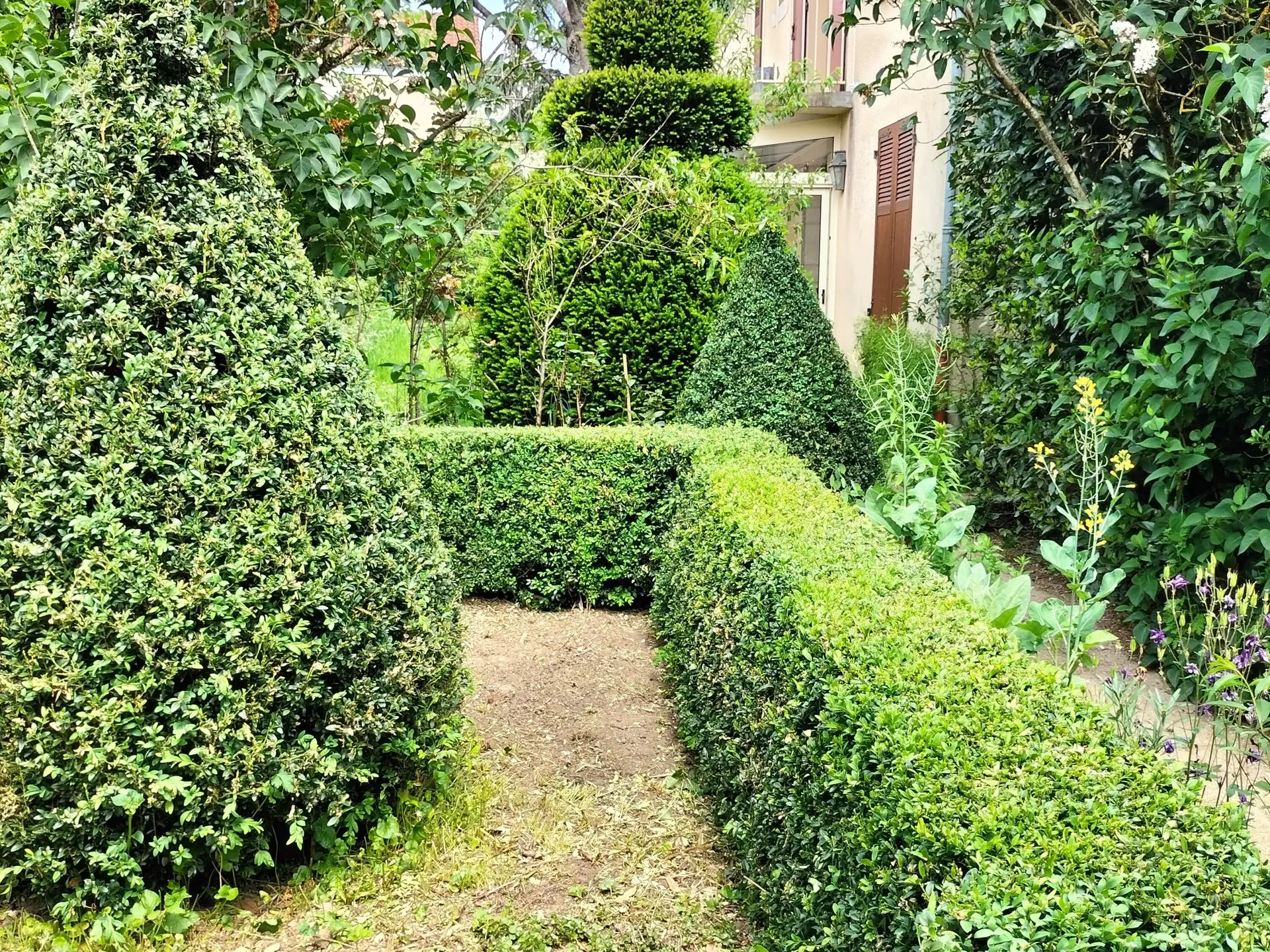 Jardin à l'ombre de la ville