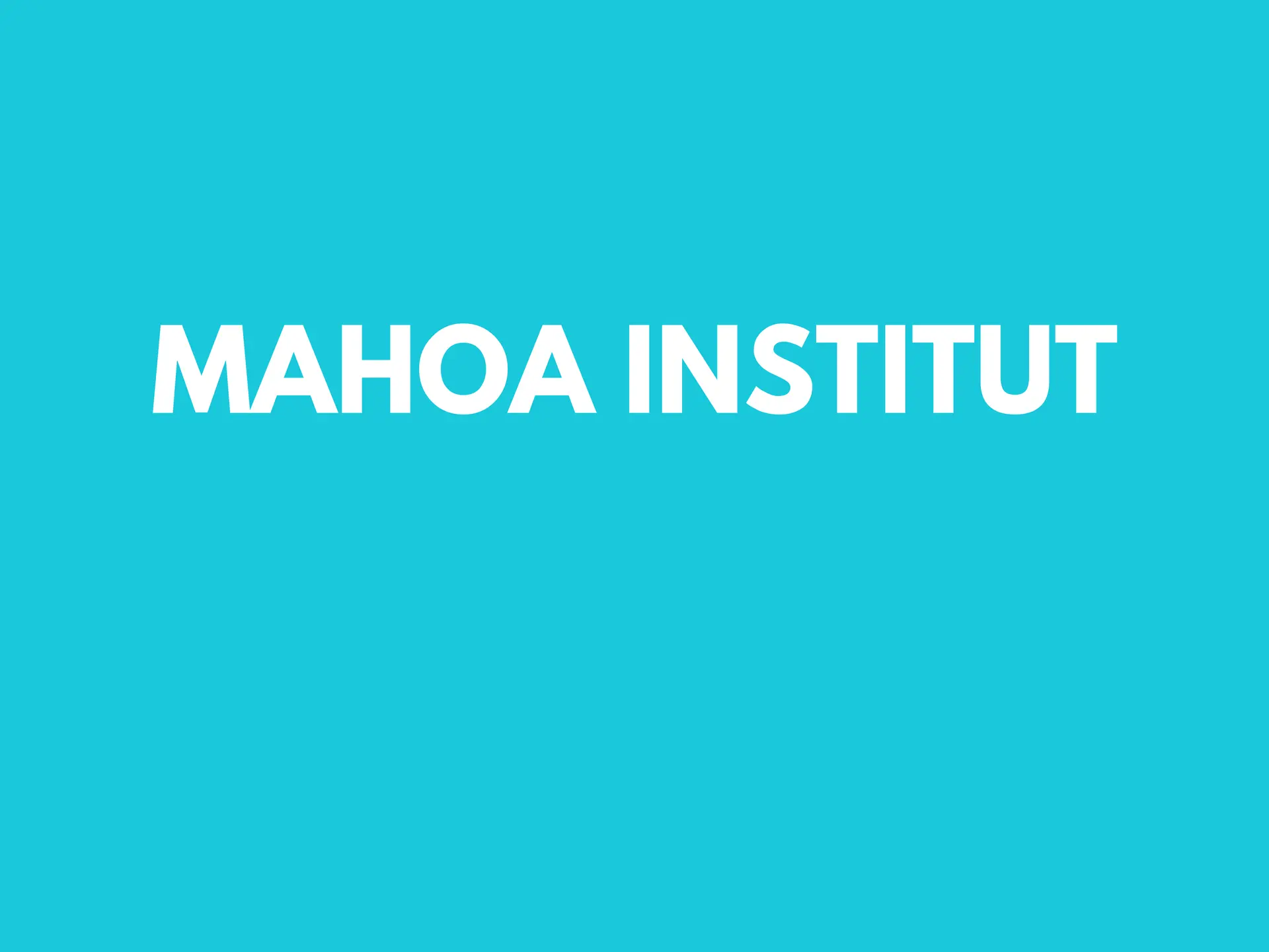 mahoa institut