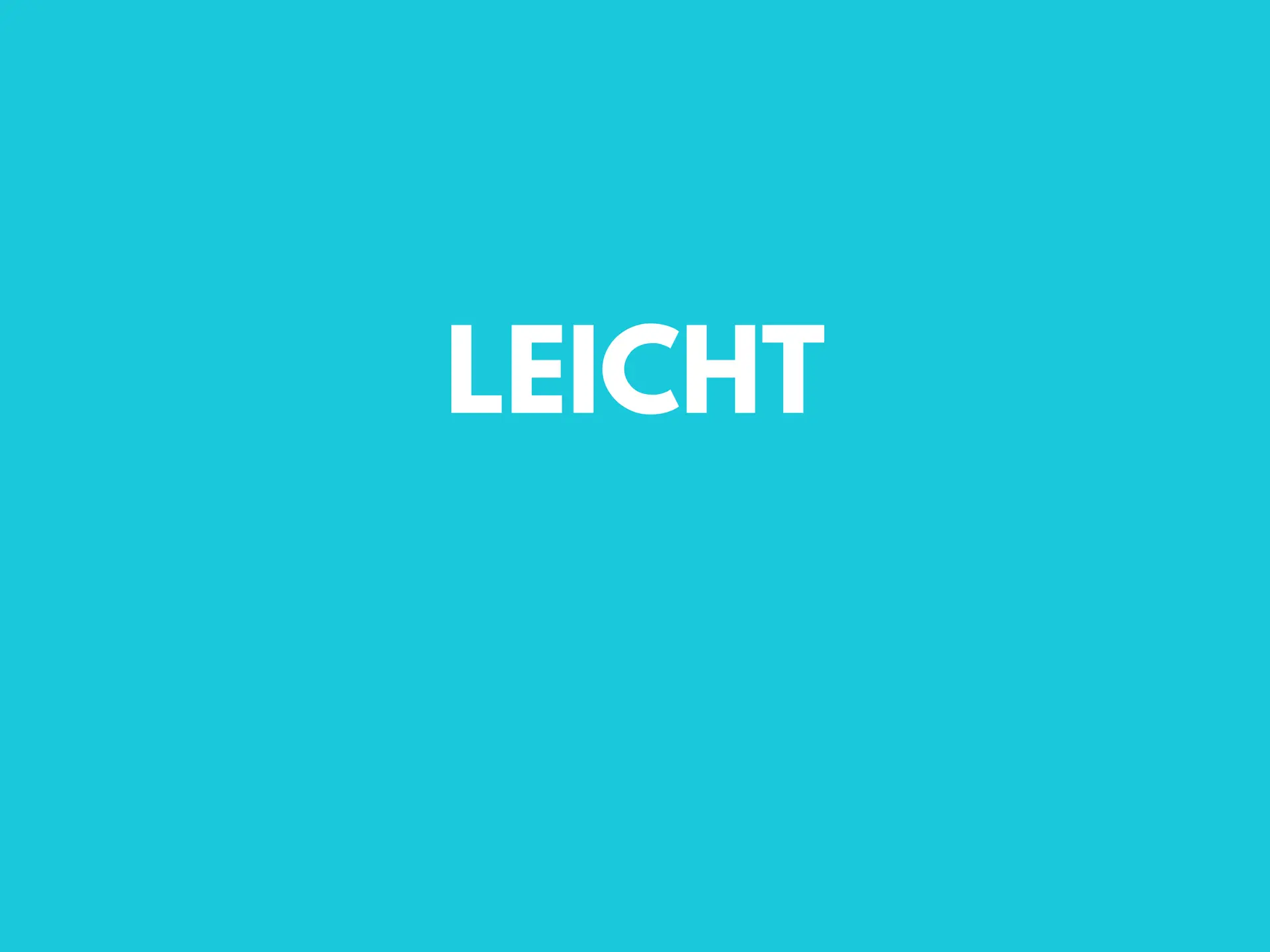 leicht