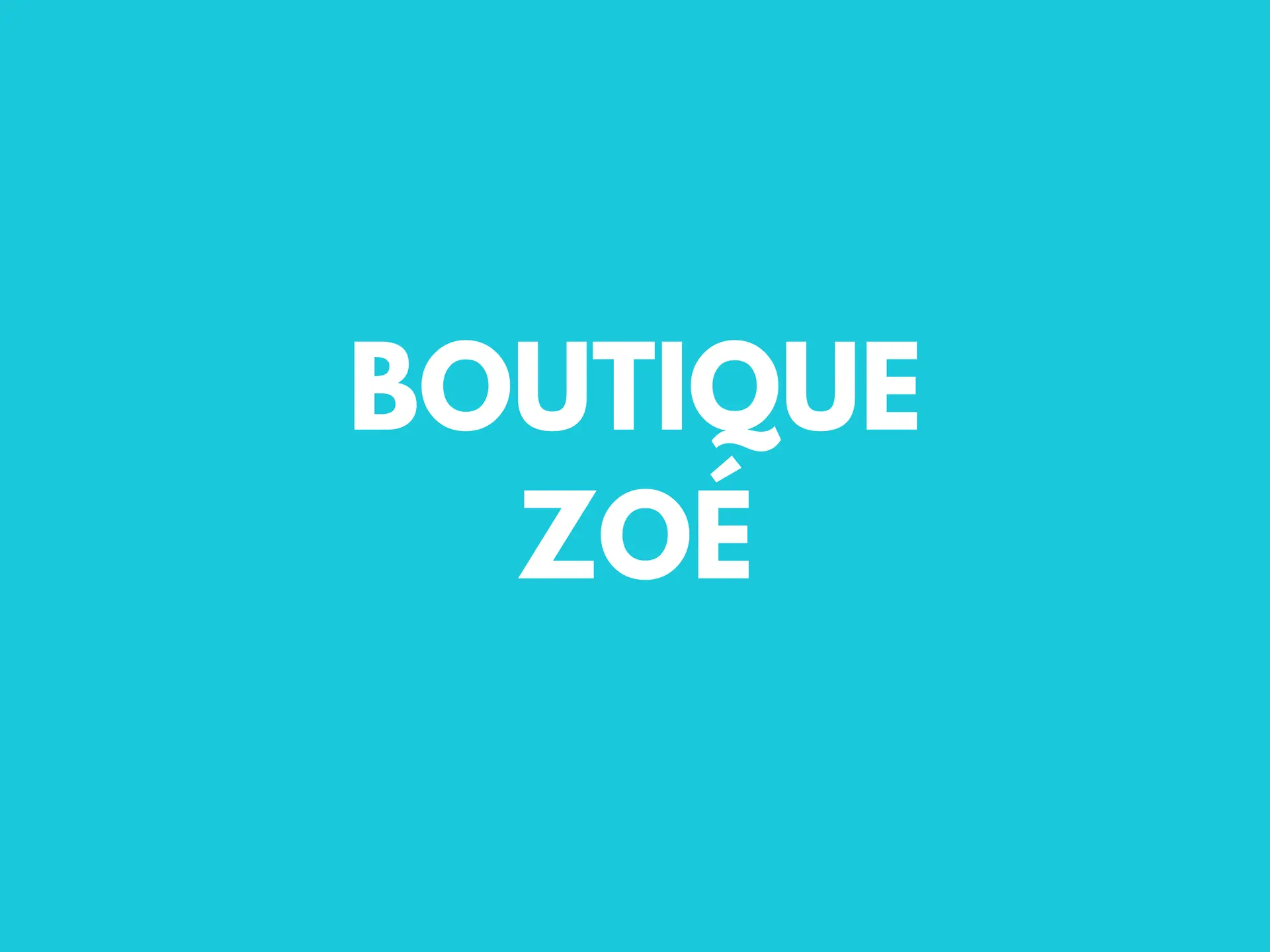 boutique zoé