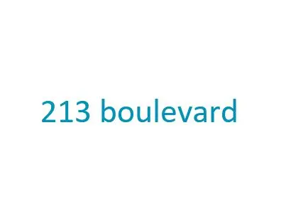 213 Boulevard
