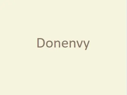 Donenvy
