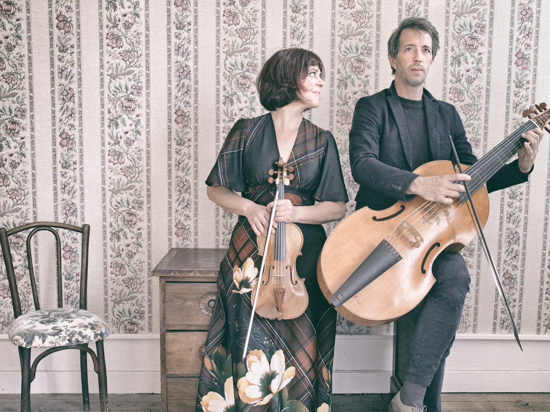 Julia Campens et Stanley Smith