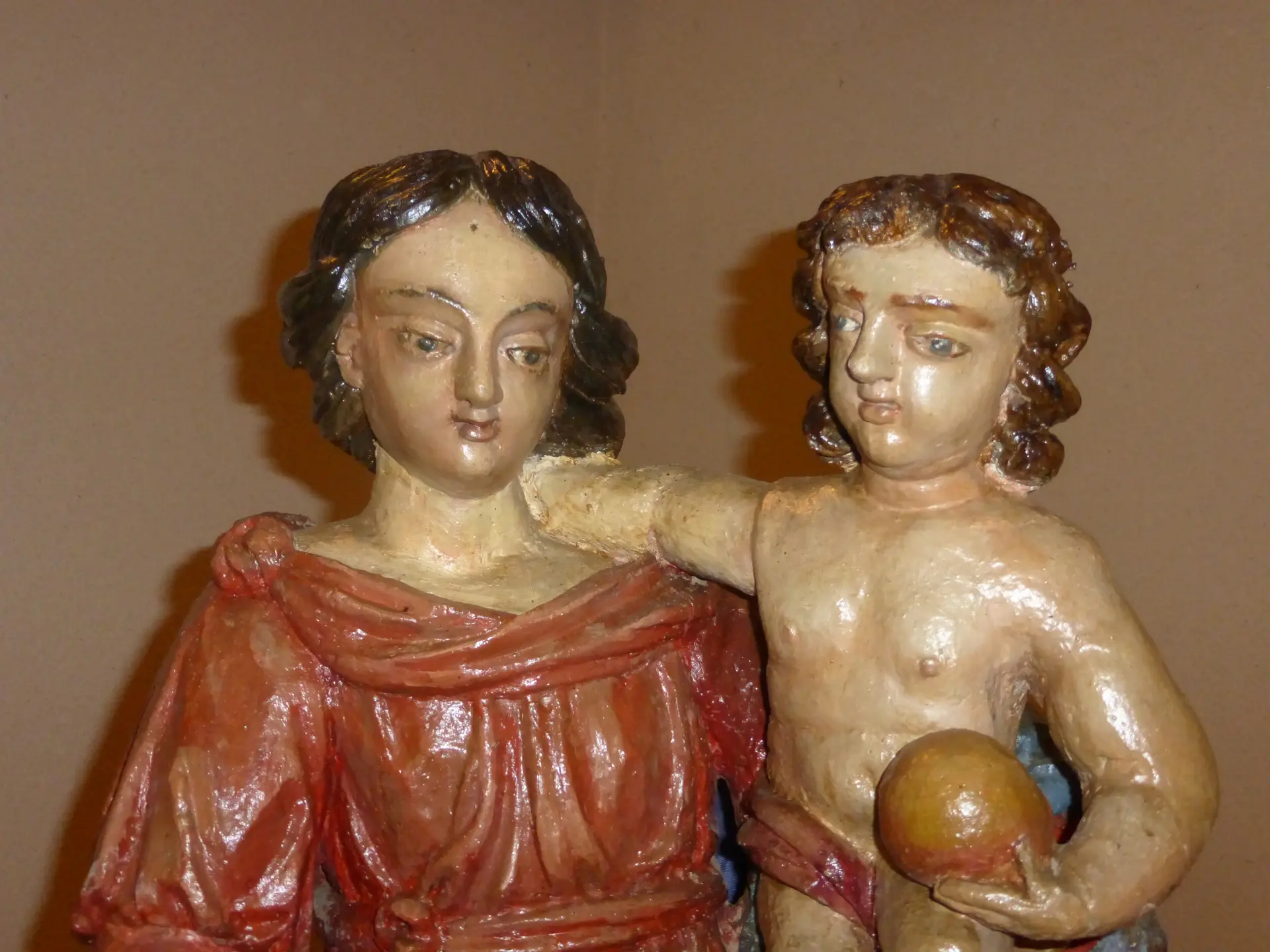 Vierge à l'Enfant Chapelle Notre-dame de Lorette Bellac