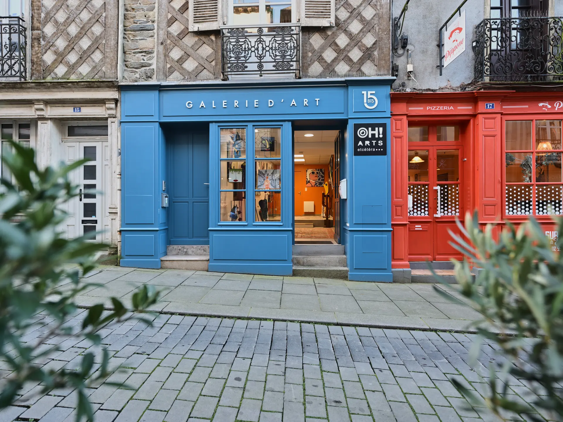 Devanture galerie