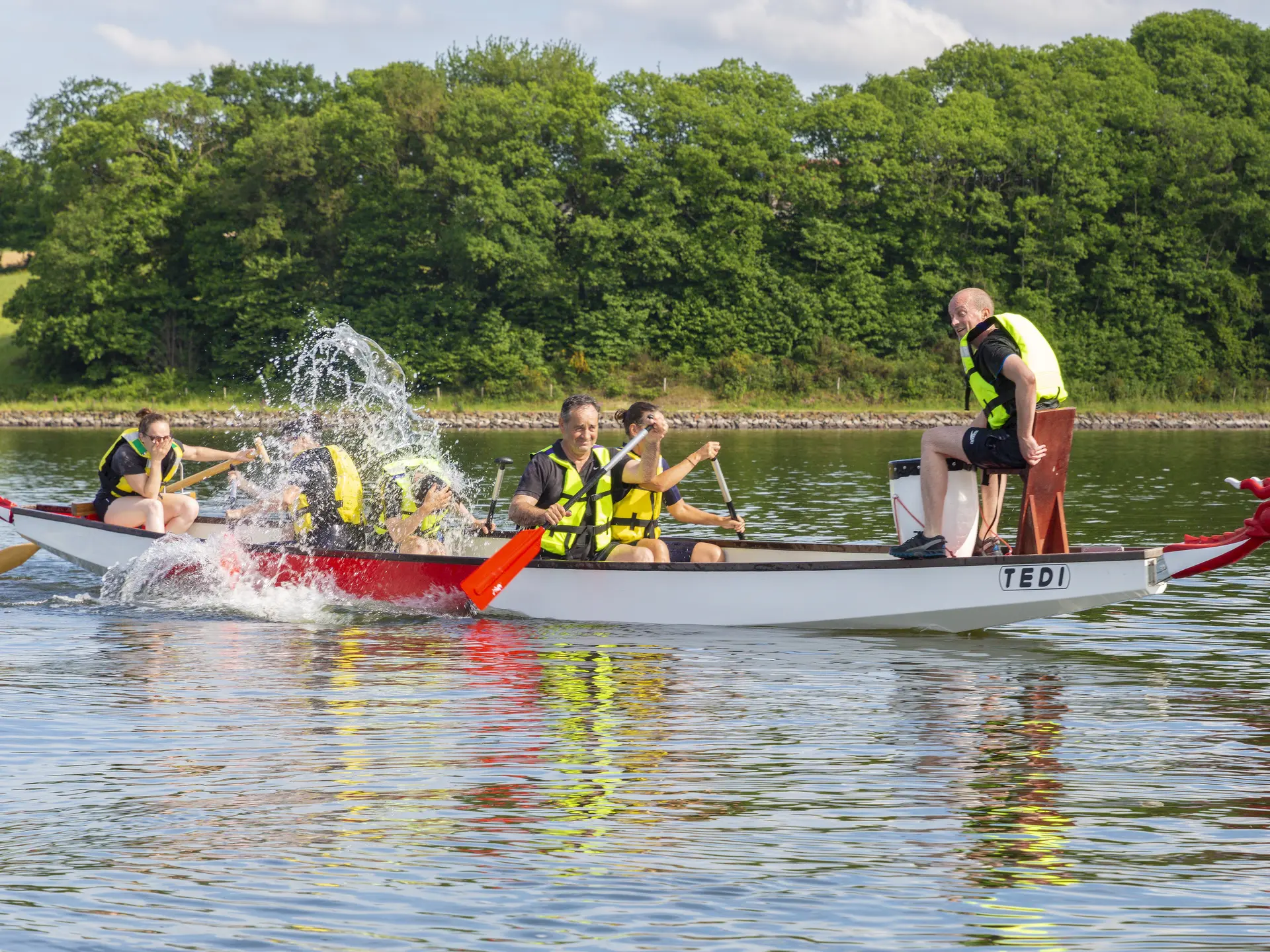 Dragon Boat Base Loisirs HV ©VitréCommunauté-MaxJuillot