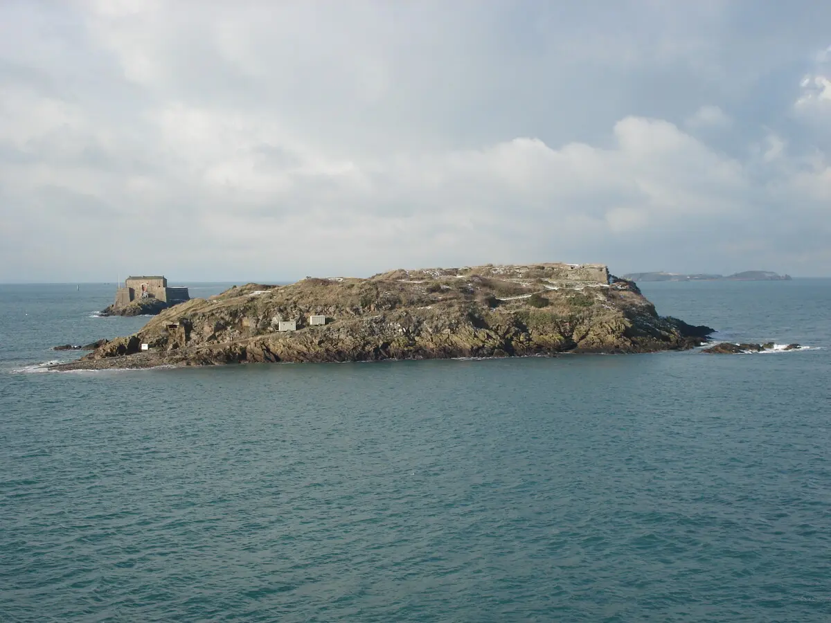 Saint-Malo sous la neige