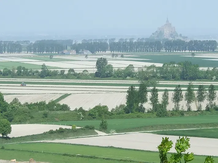 Vue sur le Baie du Mont-Saint-Michel