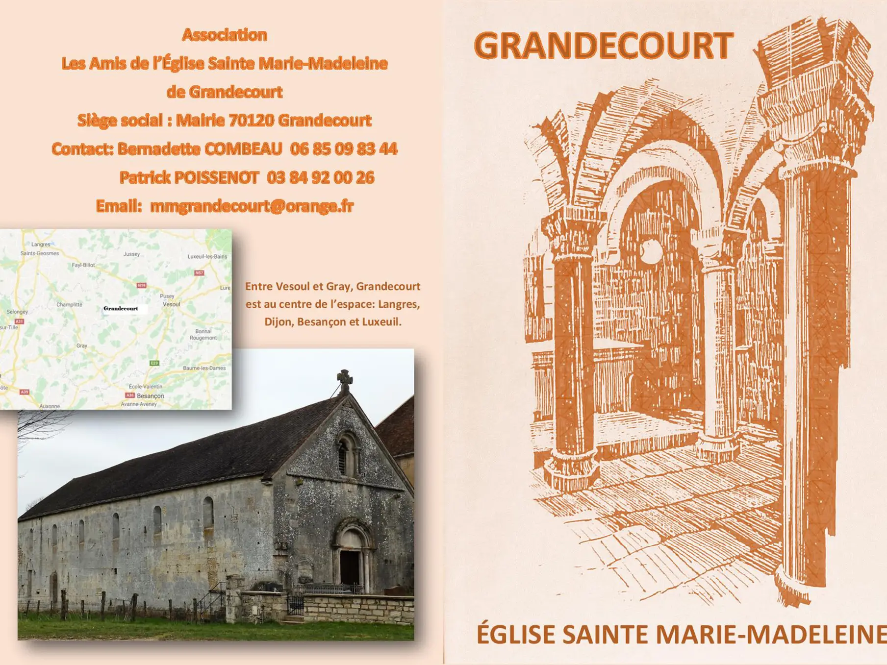 Amis de l'église Sainte-Marie-Madeleine de Grandecourt