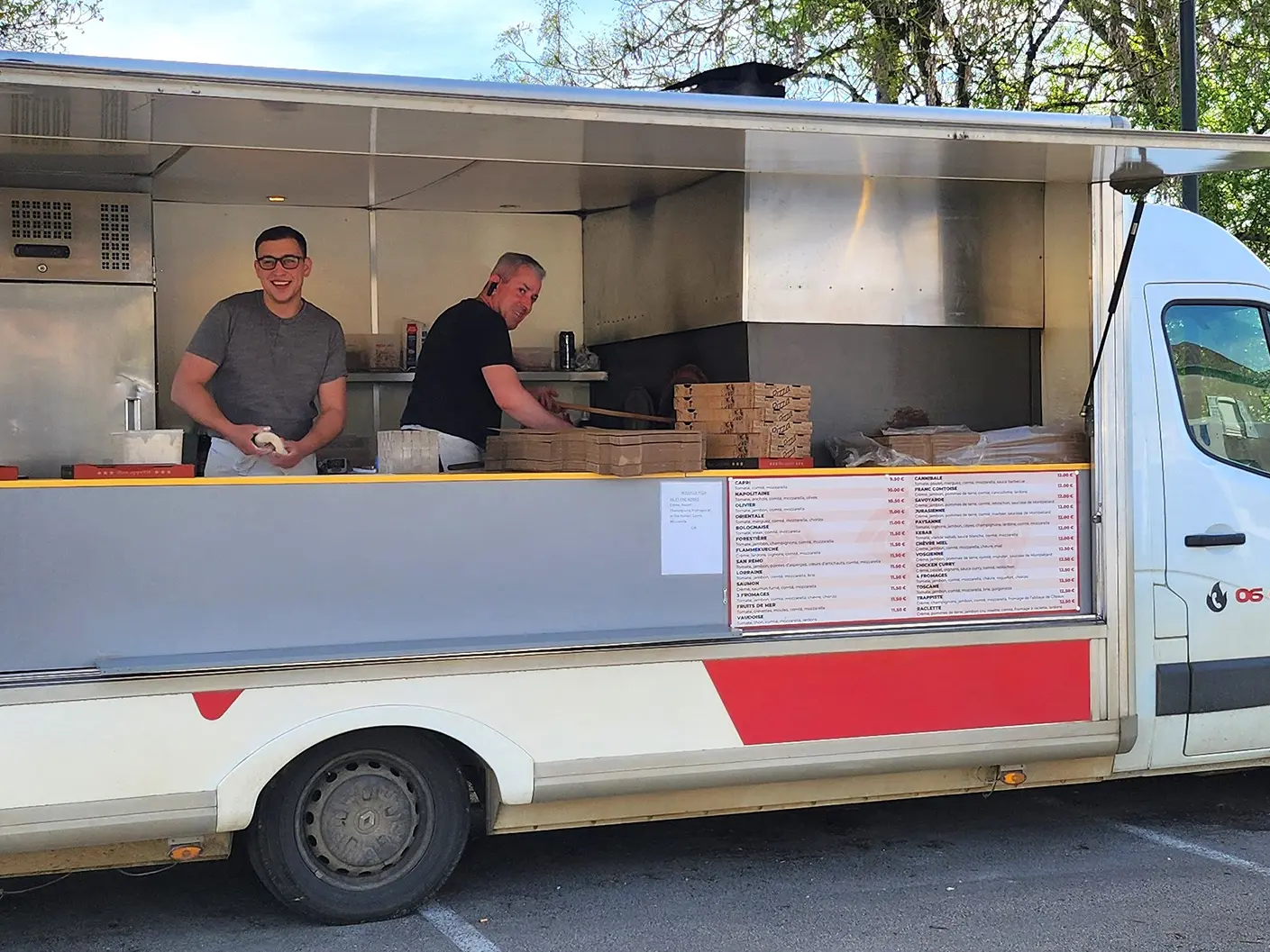 camion pizza Cyril dampierre 2024 dd